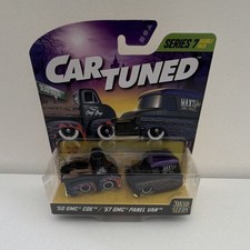MGA CarTuned Series 7 Dead Sleds GMC COE Panel Van Double Pack Diecast 1:64 2023