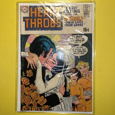 DC HEART THROBS No. 122 (1969) Romance
