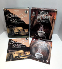 2 BePuzzled Mystery Jig Saw Puzzles Grounds for Murder Classic Case of Murder