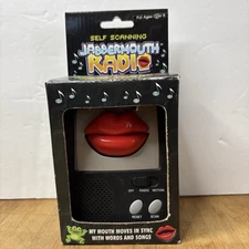 Westminster Jabbermouth Radio Self Scanning Animated Novelty Toy in Box
