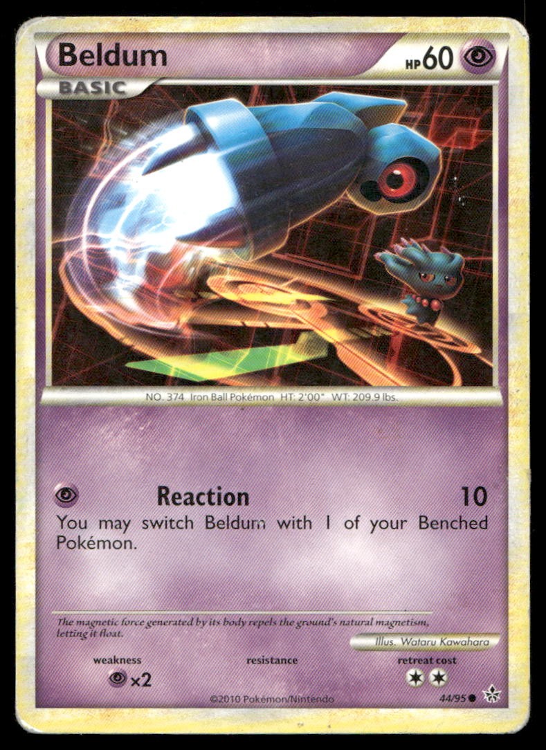 Beldum Unleashed 44/95 DM Read description!