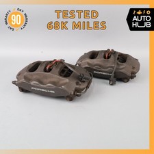 10-24 Porsche Panamera 970 911 Rear Brake Calipers Set 970352425 Oem 68k 10-24 Porsche Panamera 970 911 Rear Brake Calipers Set 970352425 Oem 68k
