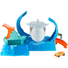 Mattel Hot Wheels Robo Shark Frenzy Play Set Kids New Boxed Toy Childrens