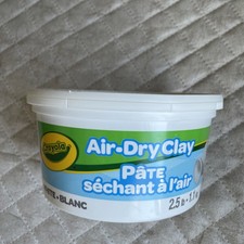 Crayola Air Dry Clay 2.5 Lb Bucket, White