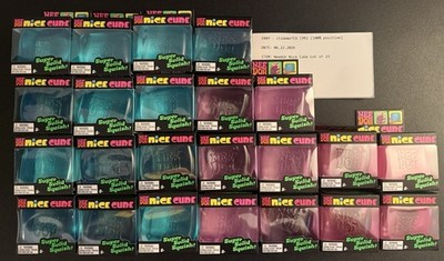 Needoh Nice Cube LOT of 23   Made By Schylling   100% AUTHENTIC   3 Colors!!