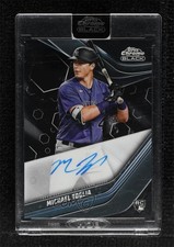 2023 Topps Chrome Black Auto Michael Toglia #CBA-MTOG Auto 7xr