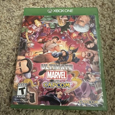 Ultimate Marvel Vs. Capcom 3 (Microsoft Xbox One, 2016) Complete With Comic