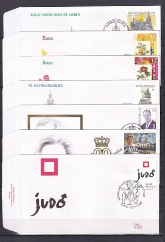 [LG79606] Belgium Nice Lot FDC First Day Cover UNG