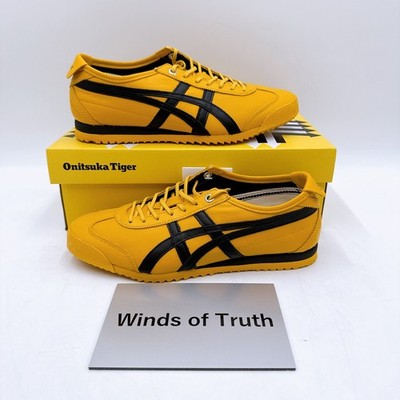 Onitsuka Tiger MEXICO 66 SD 1183A872 752 YELLOW BLACK Unisex Size US 4-14