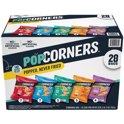 PopCorners Variety Pack Chips, 1 oz, 28 ct