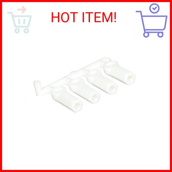 Extremos de varilla de alta resistencia RPM (12), blanco Foto 2 de 2