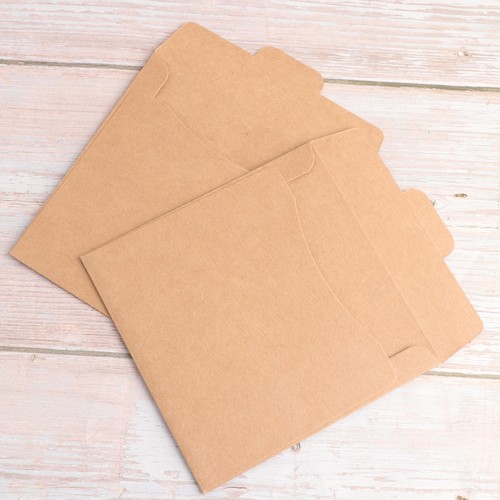 30 stücke Verpackungsumschläge CD DVD Kraftpapierhülsen Scheibe Papiertüte - Afbeelding 3 van 12