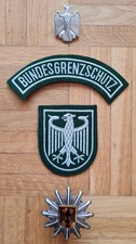 Bundesgrenzschutz  BRD  Konvolut  / Neues und altes Mützenabzeichen  /BGS TOP