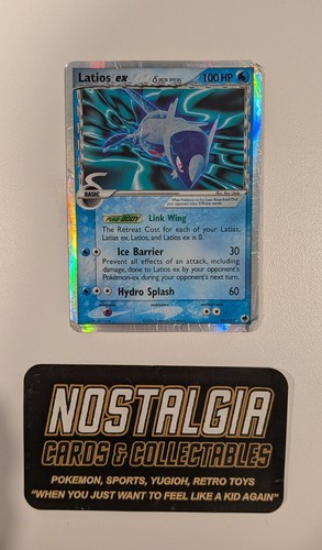 Latios EX Delta Species #96 Pokemon EX Dragon Frontiers - Damaged