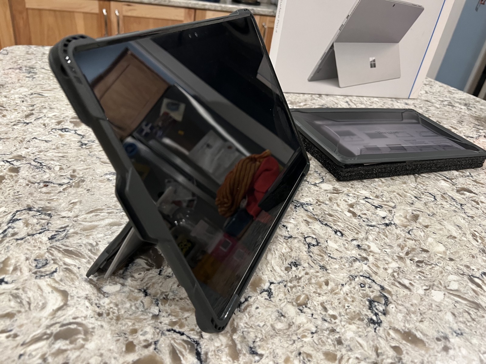 Targus SafePort Rugged Case for Microsoft Surface Pro (Model THD137GLZ ...