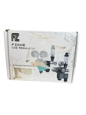 FZONE Aquarium Co2 Regulator DC Solenoid with Bubble Counter and Check Valve ...