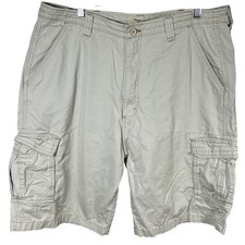 Wrangler Jeans Co. Men's Cargo Shorts Casual Khaki Outdoor Utility