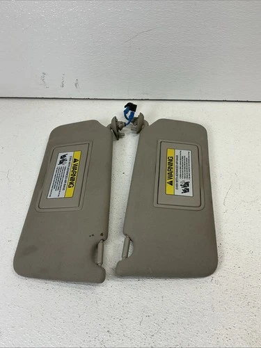 2009 - 2014 ACURA TL Sunvisor Sun Visor Right Left Pair Set GRAY