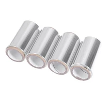  4 Rolls Perm End Papers Wrap for Highlighting Hair Coloring Tool Salon Foil