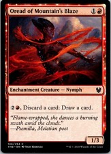 Theros Beyond Death Magic: The Gathering Oread of Mountain's Blaze