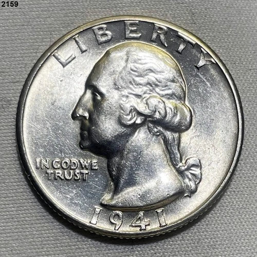 1941-D Washington Quarter - BU [2159]