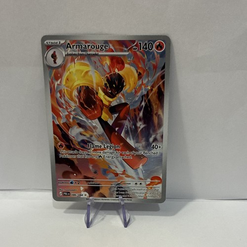 The Pokémon Company Armarouge ex 042/182 Pitch Black Ultra Rare Holo EN 260HP