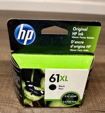 Original HP 61XL Black Ink Cartridge Expired 6/2023 - NEW IN BOX