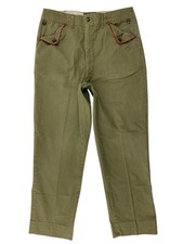 Vtg Boy Scouts Of America Men s Green Official Uniform Pants Size 30x27 50s