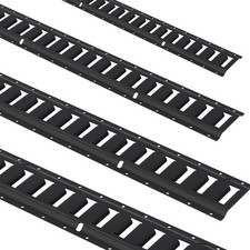 E Track Tie Down Rail Kit 5ft 4 Pack 2000lb Capacity Steel Build