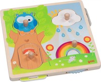 Hintergrundbildpuzzle Wetter 21,8 X 22,5 X 2,8 Cm, Holz, 4 Teile, Per StüCk 2025