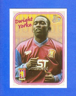 Futera - Fans' Selection - 1998 - DWIGHT YORKE - Aston Villa - # SE11 - S Edition