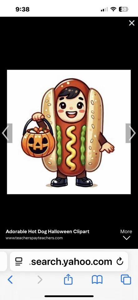 Petco Hot Dog Halloween Costume Size Xsmall - Image 4 of 4