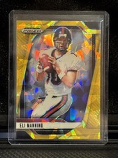 2025 Panini Prizm Draft Picks - Eli Manning #189 Gold Ice Prizm