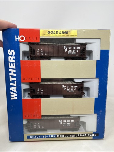 Paquete de 3 tolvas de lastre de 2 bahías HO Walthers Gold Line 932-34227 SP Southern Pacific | Zustand: New