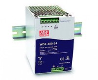 Meanwell WDR-480-24 - Netzteil Cv 24V/DC, Max. 20A, 480W, Hutschiene