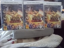 Star Wars Rebels: Complete Season One. 3 DVDS. ALL EX LIBRARY. TESTED. GOOD