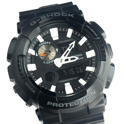 Tide Graph Thermometer G-SHOCK Black G-LIDE GAX-100B