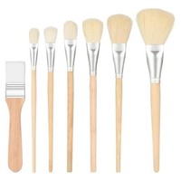 Mopp-Pinsel FüR Acrylmalerei, Acryl-Pinsel-Set In Verschiedenen GrößEn, Mis8678