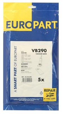 EUROPART - Compatible Hoover H18 TurboPower 2/3 Vacuum Cleaner Dust Bags 5 Pack
