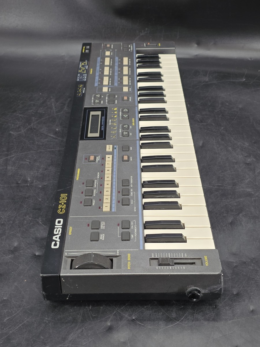 Vintage Casio CZ-101 Digital Keyboard Synth Synthesizer RARE