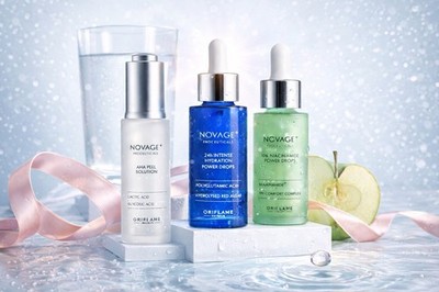 NovAge Proceuticals Gesicht Set - AHA Peel + Niacinamid 10% + 24h Feuchtigkeitsserum