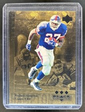 1997 Black Diamond Rodney Hampton Gold #174 Giants