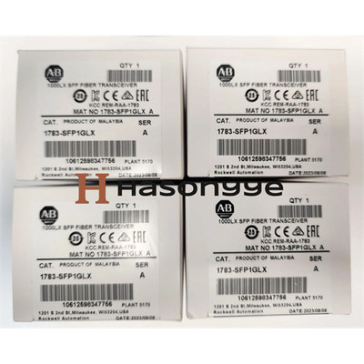New Sealed Allen Bradley 1783-SFP1GLX Stratix Fiber SFP Transceiver 1783SFP1GLX