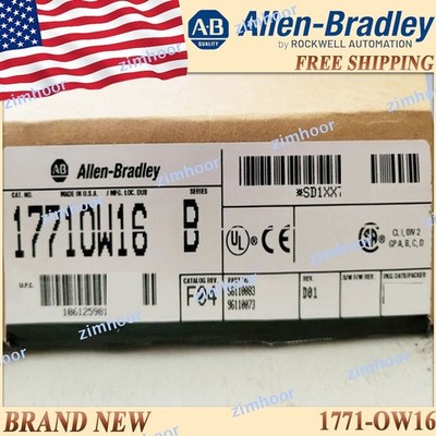 New 1771-OW16/B AB 8Point Digital Output Module 1771OW16 serB FreeShip 1771 OW16