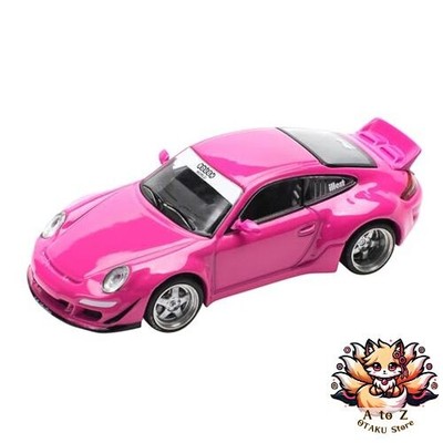 NEW POP RACE 1/64 Scale RAW 997 - Pink (Finished Product) PR640202
