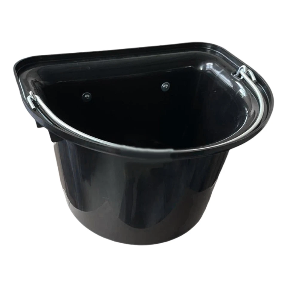 Mangiatoia per cavalli, secchio multiuso per mangime cavalli, pecore, - Immagine 3 di 4