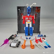 4th Party MD-005 Transforms OptimusPrime Action Figure w/ Trailer Model Toy