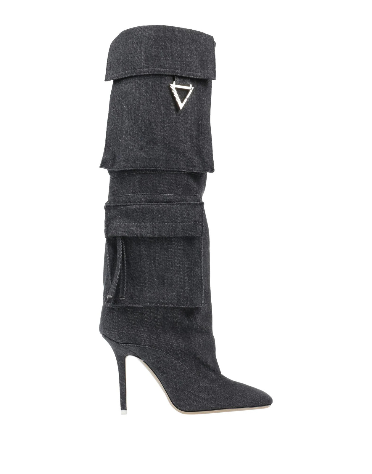 The Attico - Women - Denim Boot - Charcoal