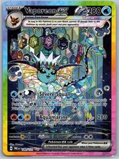 Vaporeon ex 149/131 Holo Prismatic Evolutions Pokemon NM on eBay