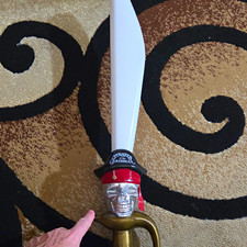 Pirates of the Caribbean Light Up Pirate Costume Sword/bubbles not tested 